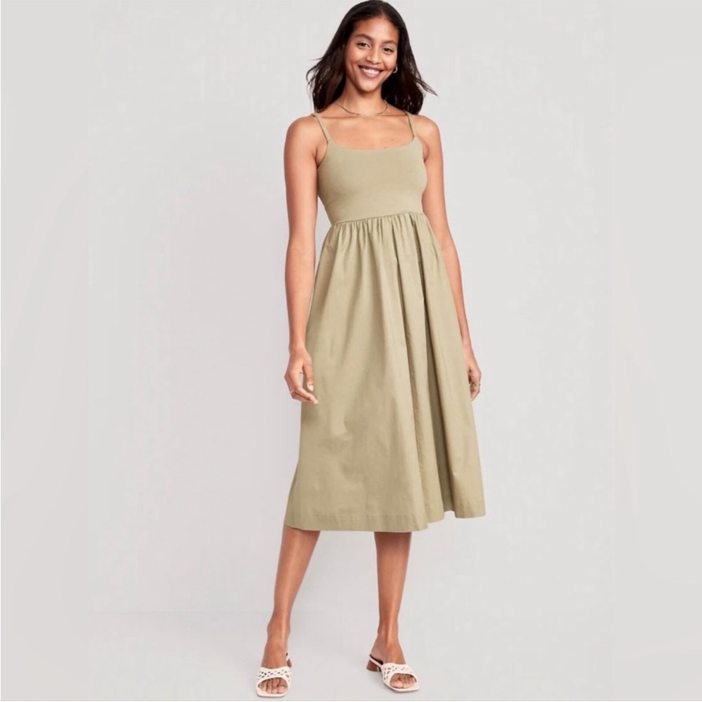 OLD NAVY light sage green Sleeveless Dress